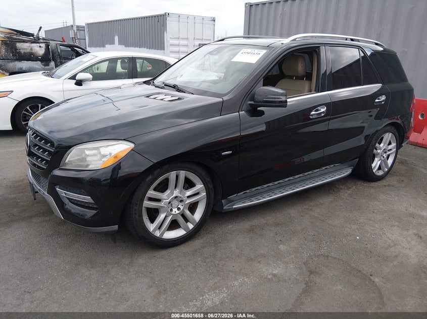 2012 MERCEDES-BENZ ML 350 BLUETEC auction photo 2