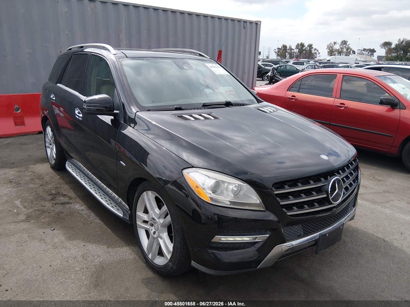 2012 MERCEDES-BENZ ML 350 BLUETEC auction photo 6