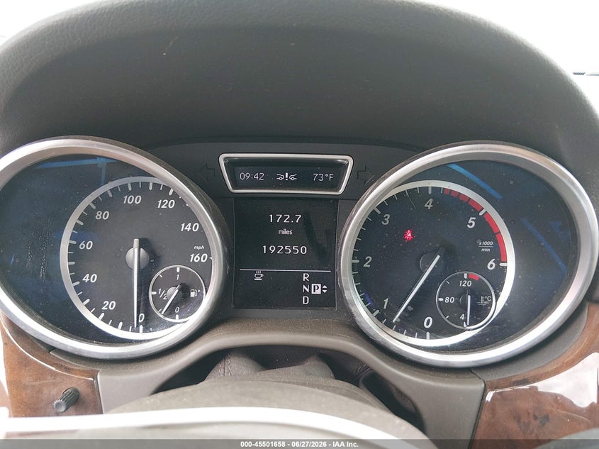 2012 MERCEDES-BENZ ML 350 BLUETEC auction photo 7