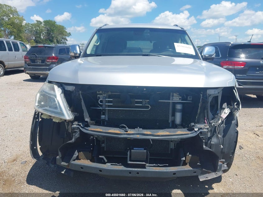 2017 Nissan Armada Platinum VIN: JN8AY2NE6H9705541 Lot: 45501660
