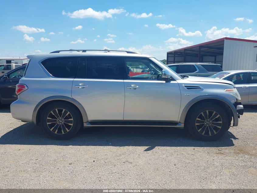 2017 Nissan Armada Platinum VIN: JN8AY2NE6H9705541 Lot: 45501660