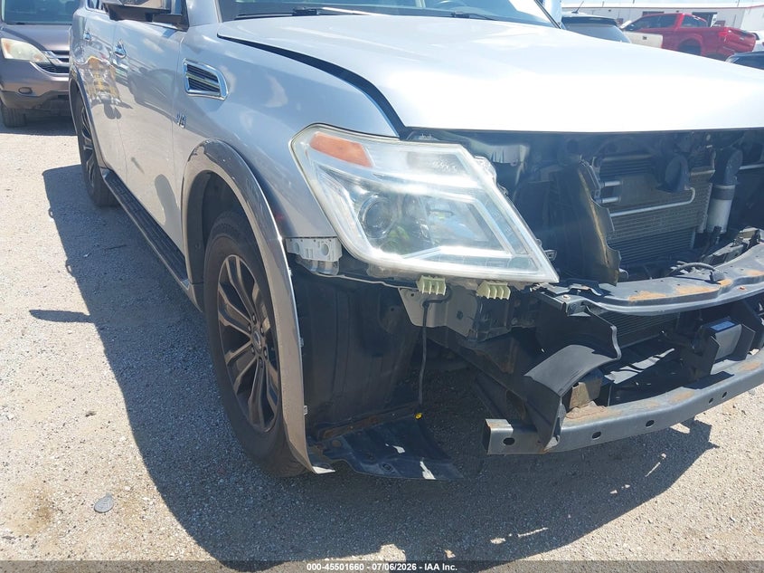 2017 Nissan Armada Platinum VIN: JN8AY2NE6H9705541 Lot: 45501660