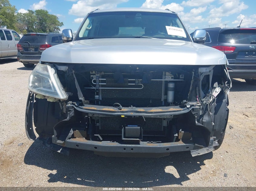 2017 Nissan Armada Platinum VIN: JN8AY2NE6H9705541 Lot: 45501660