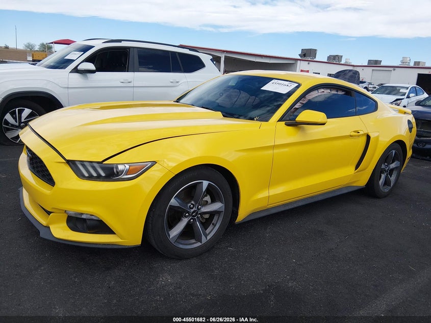 2016 FORD MUSTANG COUPE 3.7L V-6 DOHC, VVT, 300HP