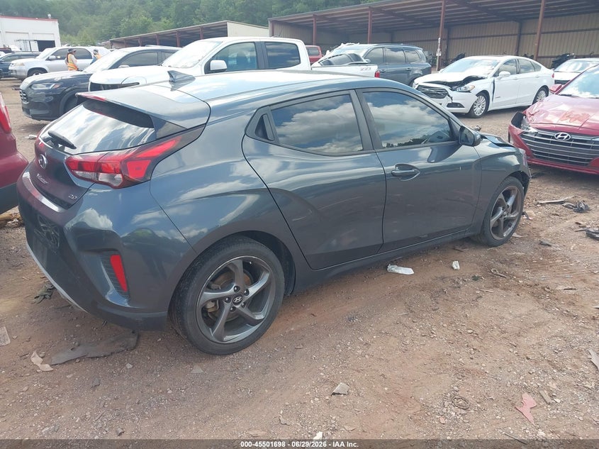 2019 HYUNDAI VELOSTER auction photo 4