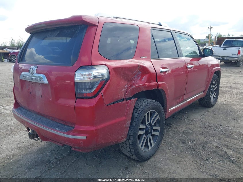 Vin: jtebu5jr0e5192713, lot: 45999923, toyota 4runner sr5/limited/trail 20144