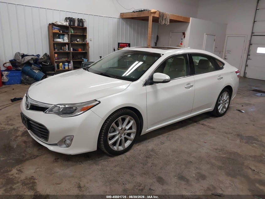 2014 Toyota Avalon, Hail, IAAI, VIN 4T1BK1EB5EU100772 — photo 2