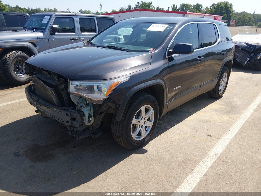 Vin: 1gkknkla7jz197552, lot: 45999960, gmc acadia sle-1 20182