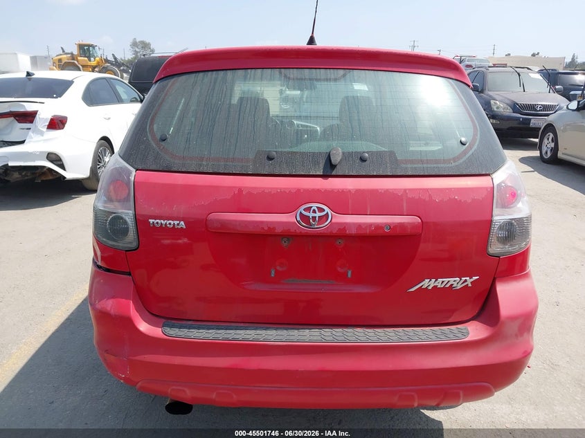 2005 Toyota Matrix VIN: 2T1KR32E95C346182 Lot: 45501746