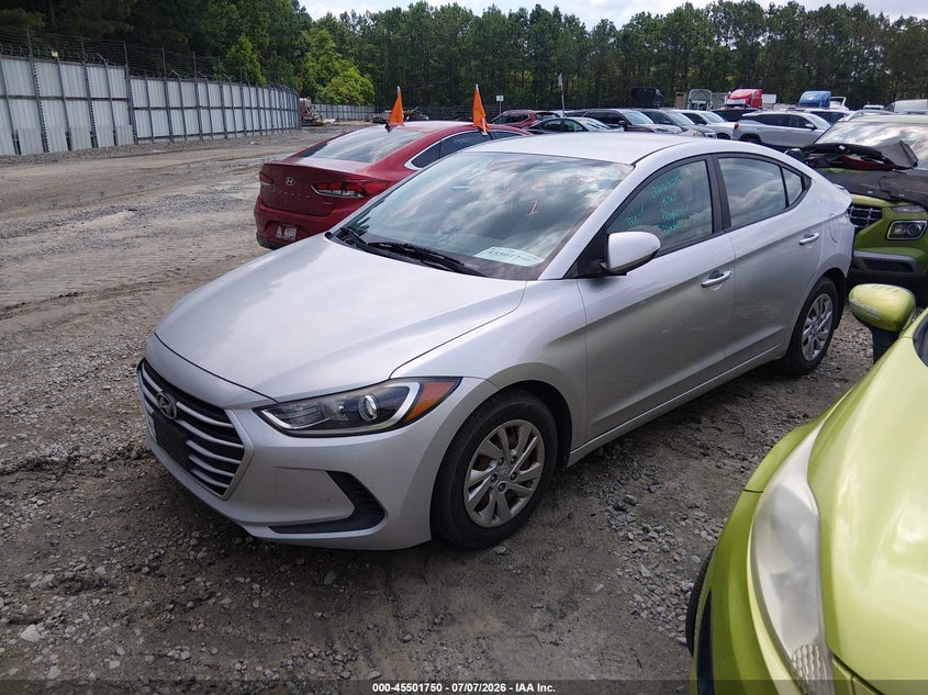 2017 Hyundai Elantra Se KMHD74LF6HU114654 photo 1