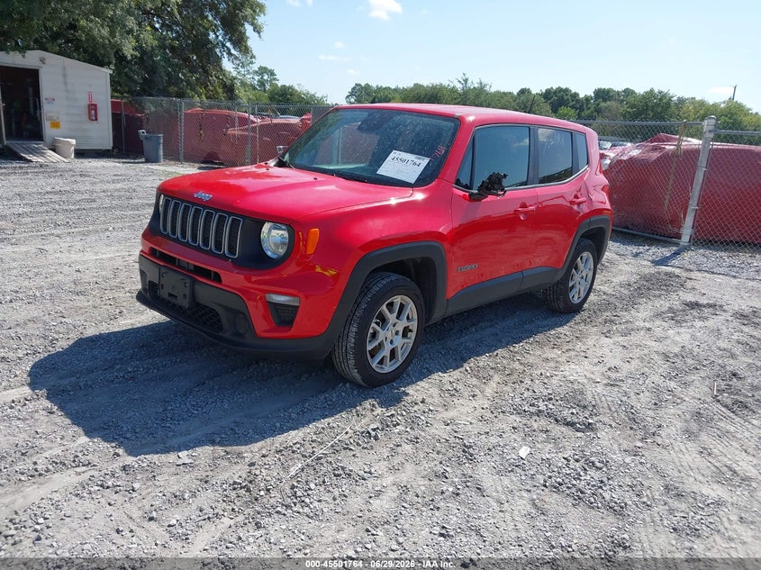 2023 Jeep Renegade, Левый бок, IAAI, VIN ZACNJDB11PPP66465 — фото 2