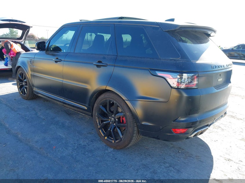 Vin: salwz2re4na235926, lot: 45999991, land rover range rover sport svr/svr carbon edition 20223