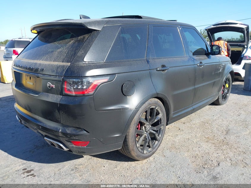 Vin: salwz2re4na235926, lot: 45999991, land rover range rover sport svr/svr carbon edition 20224