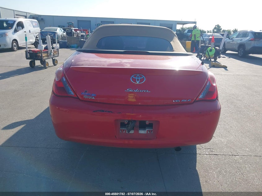 2006 Toyota Camry Solara Sle VIN: 4T1FA38P86U085967 Lot: 45501782