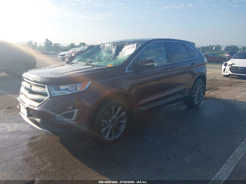 2FMPK4K91HBC21088 2017 Ford Edge Titanium photo 1