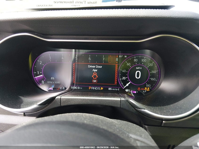 2022 FORD MUSTANG auction photo 7