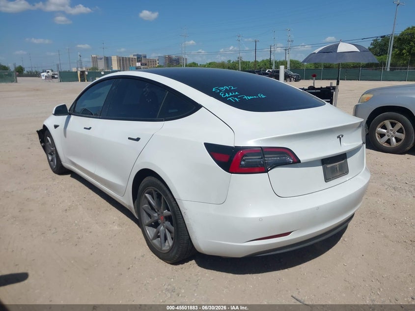 Vin: 5yj3e1ea7mf871197, lot: 46000098, tesla model 3 standard range plus rear-wheel drive 20213