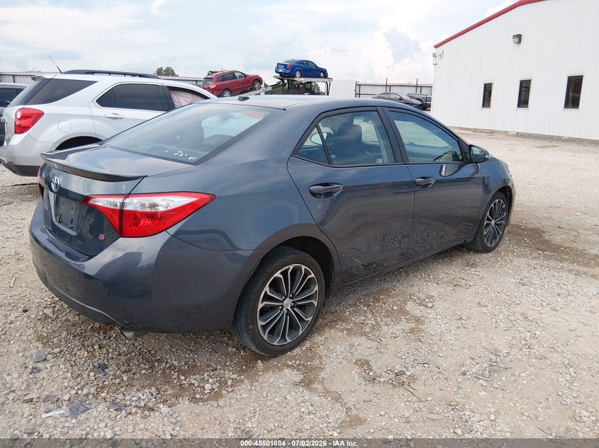 2014 TOYOTA COROLLA SEDAN 1.8L I-4 DOHC, VVT, 132HP