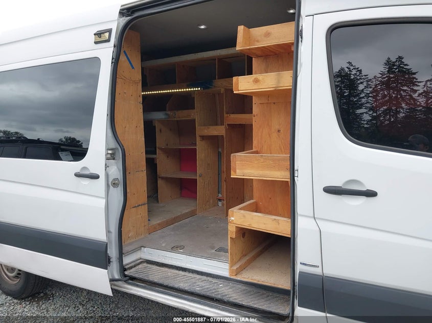 2013 Mercedes-Benz Sprinter 2500 High Roof VIN: WD4PE8CC3D5791871 Lot: 45501887