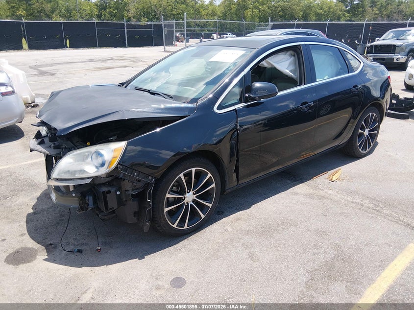 Vin: 1g4pw5sk5g4171995, lot: 46000111, buick verano sport touring group 20162