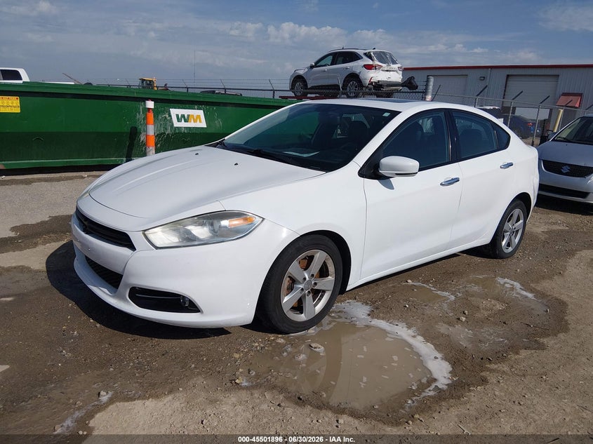 Vin: 1c3cdfcb4ed683116, lot: 46000112, dodge dart limited 20142