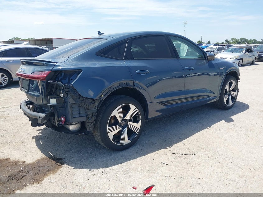 Vin: wa13abge5mb007439, lot: 46000132, audi e-tron sportback prestige quattro 20214