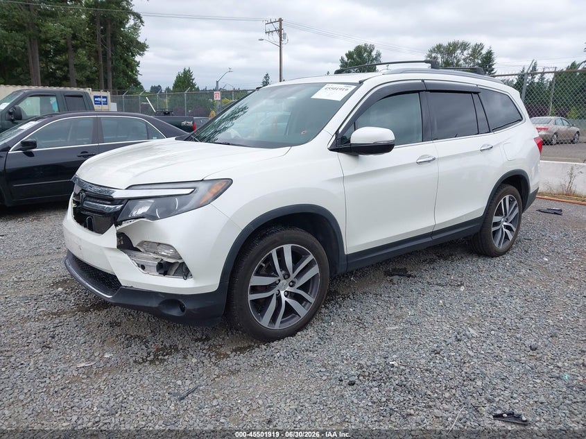 Vin: 5fnyf6h00gb064009, lot: 46000135, honda pilot elite 20162