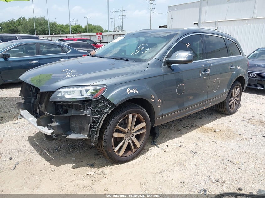Vin: wa1lgafe9fd001628, lot: 46000176, audi q7 3.0t premium 20152