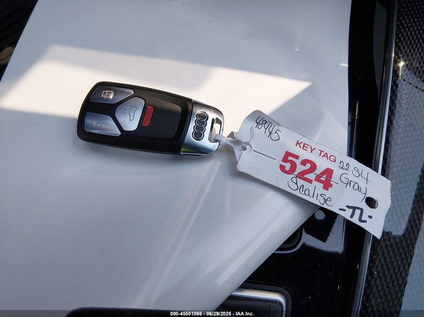2022 Audi S4 Premium Plus Tfsi Quattro Tiptronic VIN: WAUB4AF42NA045937 Lot: 45501966