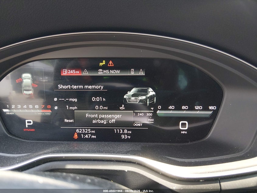 2022 Audi S4 Premium Plus Tfsi Quattro Tiptronic VIN: WAUB4AF42NA045937 Lot: 45501966