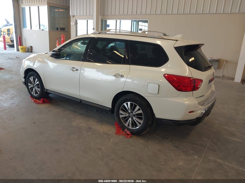 Vin: 5n1dr2mn9kc626202, lot: 46000185, nissan pathfinder sv 20193