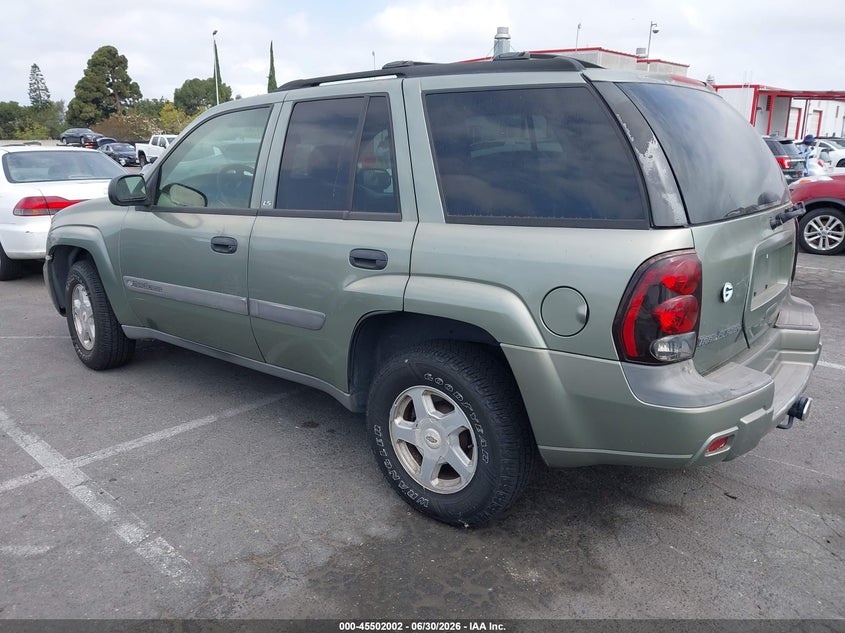 2003 CHEVROLET TRAILBLAZER SPORT UTILITY VEHICLE 4.2L I-6 DOHC, VVT, 275HP