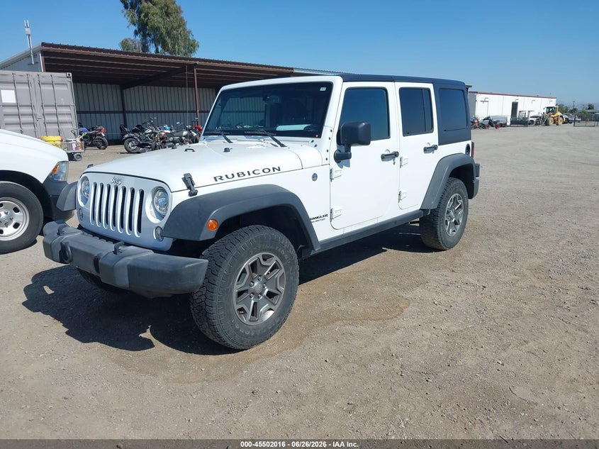 2017 Jeep Wrangler, Normal Wear & Tear, IAAI, VIN 1C4BJWFG8HL714224 — photo 2