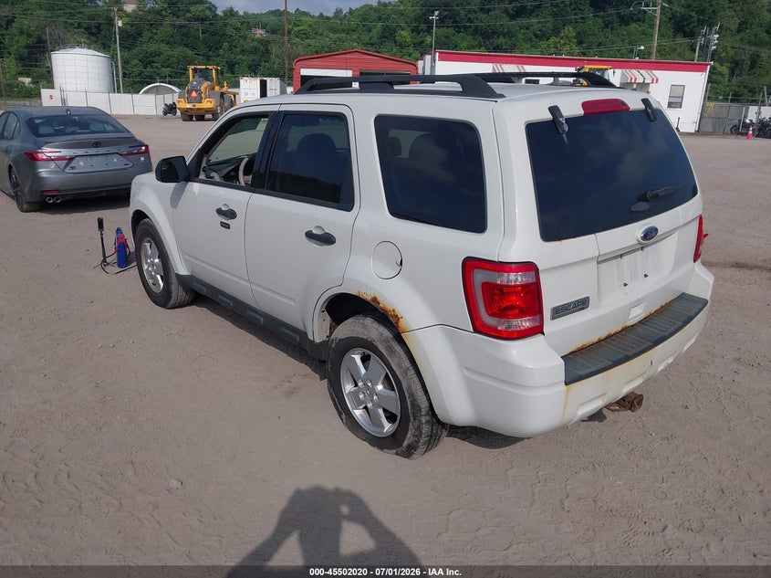 Vin: 1fmcu0d72ckb49877, lot: 46000236, ford escape xlt 20123