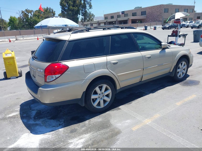 2008 SUBARU OUTBACK (NATL) auction photo 4