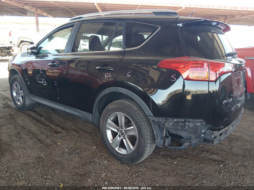 2015 TOYOTA RAV 4 VIN 2T3WFREV6FW203190 nuotrauka 3