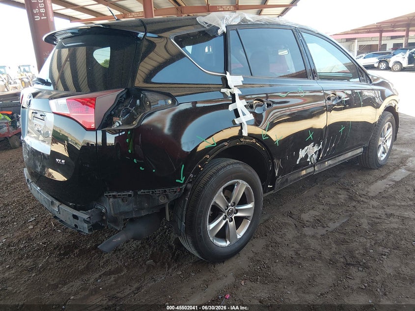 2015 TOYOTA RAV 4 VIN 2T3WFREV6FW203190 nuotrauka 4
