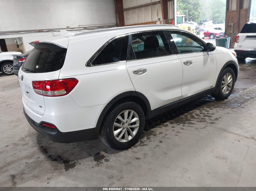 Vin: 5xypgda30gg132559, lot: 46000263, kia sorento 2.4l lx 20164