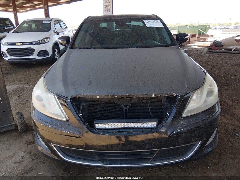2013 Hyundai Genesis 3.8 VIN: KMHGC4DD2DU242163 Lot: 45502060