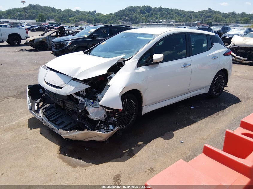 Vin: 1n4cz1cv1pc550872, lot: 46000298, nissan leaf sv plus 60 kwh 20232