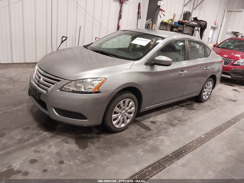 2014 NISSAN SENTRA auction photo 2
