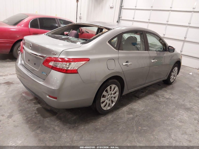 2014 NISSAN SENTRA auction photo 4