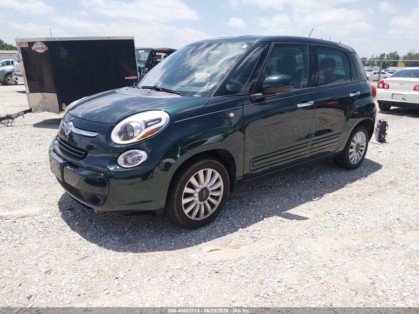 2014 Fiat 500L, Повреждение двигателя, IAAI, VIN ZFBCFABH1EZ001944 — фото 2
