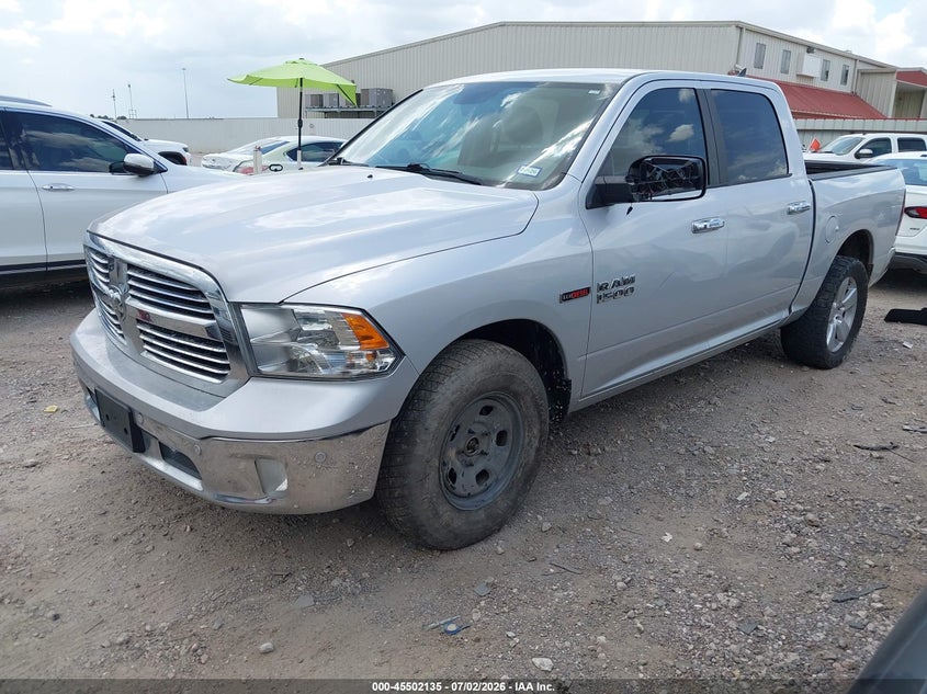 Vin: 1c6rr7lm7hs871540, lot: 46000351, ram 1500 big horn  4x4 5'7 box 20172
