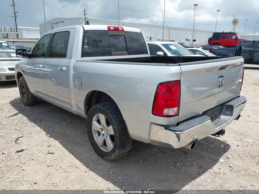 Vin: 1c6rr7lm7hs871540, lot: 46000351, ram 1500 big horn  4x4 5'7 box 20173
