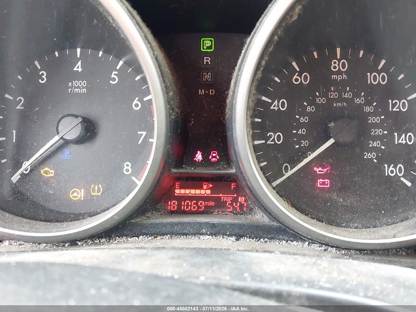 2012 Mazda Mazda5 Sport VIN: JM1CW2BL9C0112864 Lot: 45502143