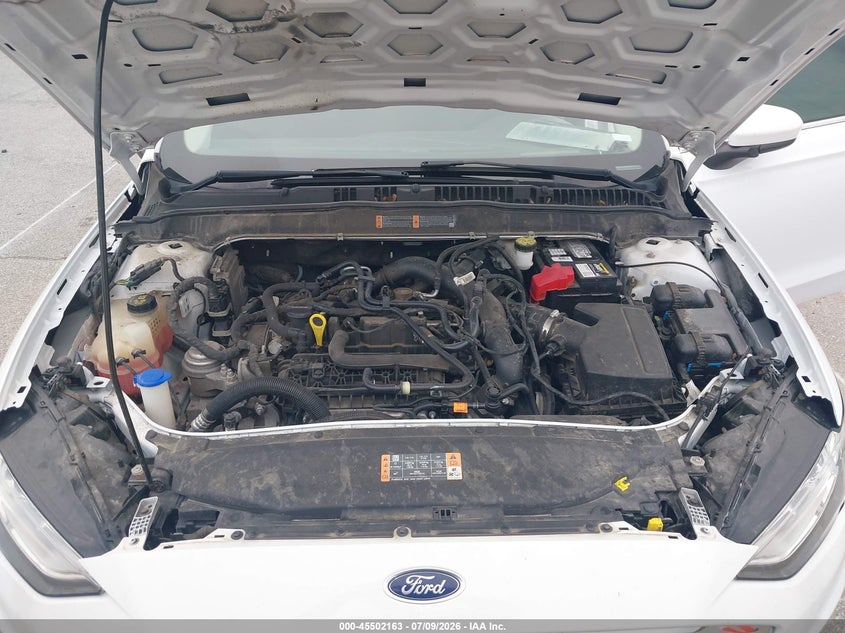 2019 FORD FUSION SEDAN 1.5L I-4 DI, DOHC, VVT, TURBO, 181HP