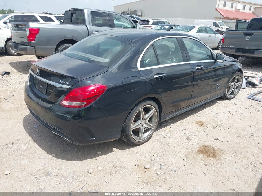 2016 MERCEDES-BENZ C 300 auction photo 4