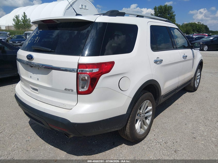 Vin: 1fm5k8d82dgc87509, lot: 46000407, ford explorer xlt 20134