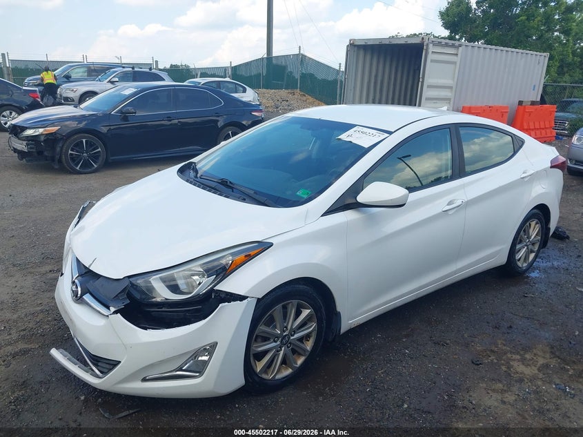5NPDH4AE5GH667784 2016 Hyundai Elantra Se photo 1